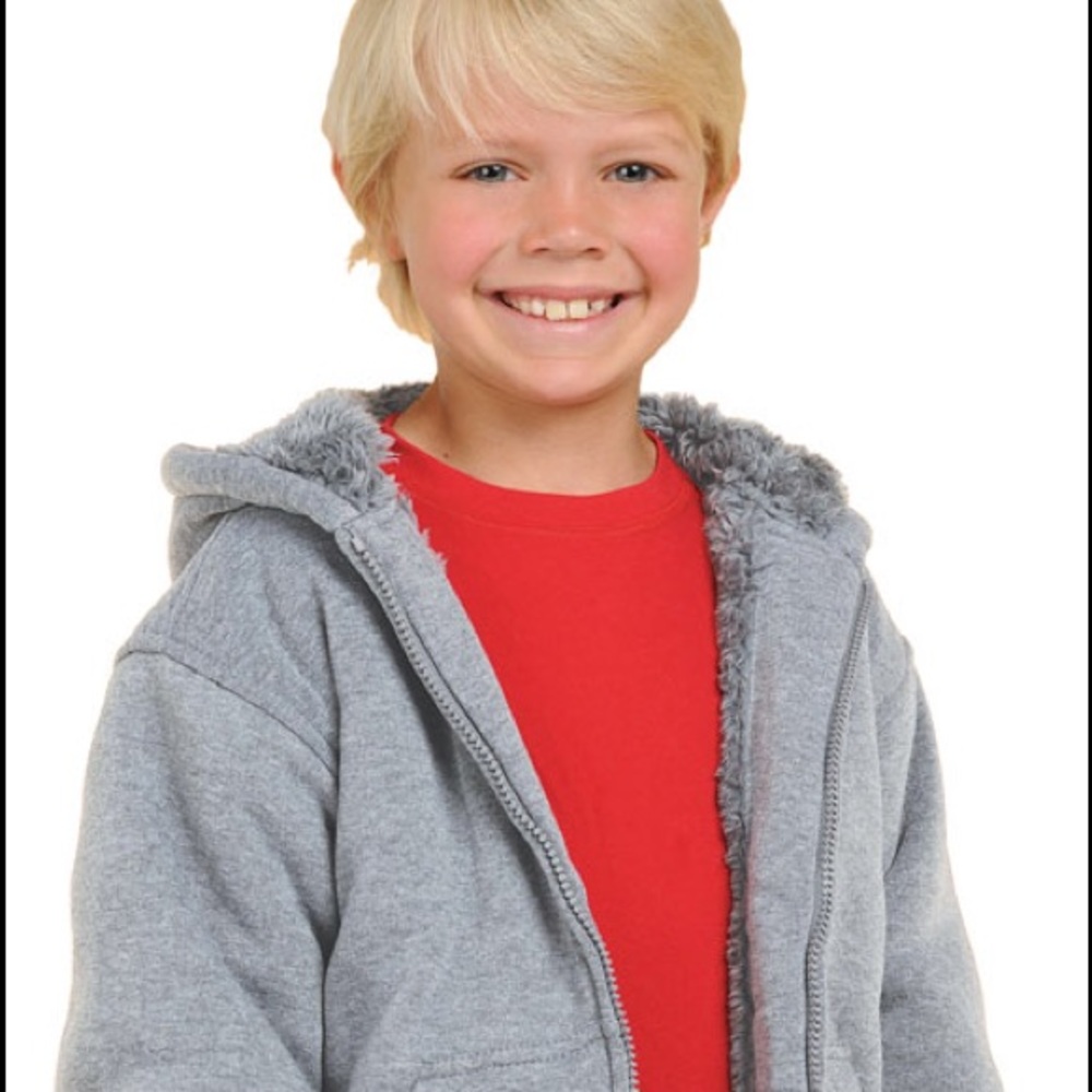 Boys and girls fleece jacket